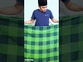 How to wear Lungi Perfect smart way in just Few second #clothes #style #shorts