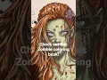 Zombie Coloring Book Page Turned Out Great