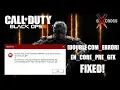 Call of Duty Black Ops 3 - Double COM error en