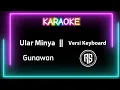 Download Lagu KARAOKE ULAR MINYA - Gunawan || Versi Keyboard || Nada Rendah