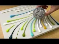 Download Lagu Schildertechniek met ijzeren scrubber voor beginners | Acryl schilderij
