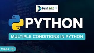 Multiple Conditions in Python If-Elif-Else Explained Python Series Day 06