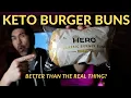 Keto BURGER BUNS HERO Keto Burger Buns Review Better than REAL Thing
