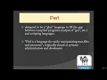 COMPLETE PERL Programming 2020 - learn Perl