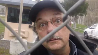 Retired double-agent confronts security guard Fedsmoker