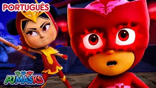 Conheça An Yu 🥷  PJ Masks em Português episódios completos 🦸 Desenhos animados