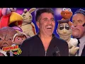 Download Lagu FUNNIEST Got Talent Puppets That Simon Cowell Loved!