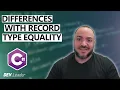 Beginner s Guide To C Record Equality - How Why To Use Records