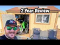 Tuff Shed Tour Backyard Moto Garage Storage Premier Garden Series 2 Year Review