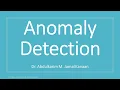 Anomaly Detection