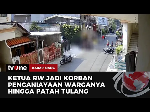 Warga Aniaya Pak RW Pakai Balok Kayu Hingga Alami Patah Tulang