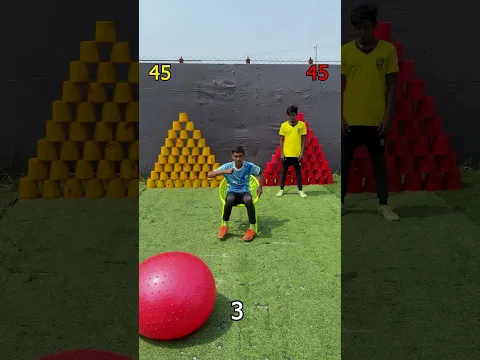 Who will win Gym ball juggling on chair ?