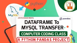 Writing data from a Pandas DataFrame to a MYSQL Table insert DataFrame into SQL Python Python SQL
