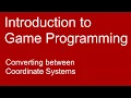 Unity Programming - Converting from Screen to World points