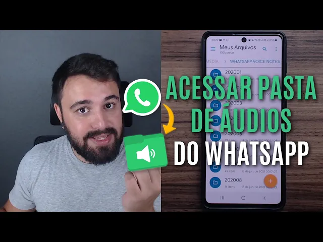 Download MP3 COMO ACESSAR A PASTA DO CELULAR COM OS ÁUDIOS DO WHATSAPP