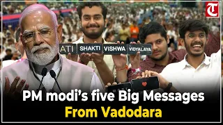 PM Modi’s Top 5 Key Moments From Powerful Vadodara Speech | NaMo for Viksit Bharat