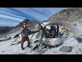 Download Lagu I Found a Wrecked B-29 Bomber while Solo Camping, Hiking \u0026 Exploring an Abandoned Gold Mine