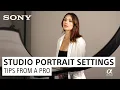 Studio Portrait Settings from a Pro
