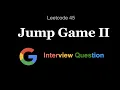 Leetcode 45 Jump Game II
