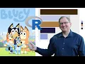 Bluey Color Palette for ggplot in R