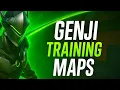 GENJI TRAINING MAPS MEUS FAVORITOS - OVERWATCH 2