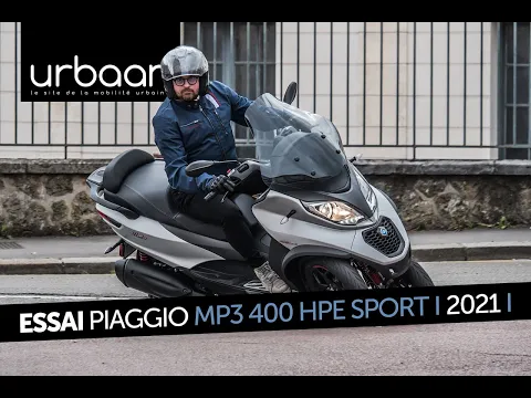 Download MP3 Essai Piaggio MP3 400 HPE Sport 2021 - urbaanews