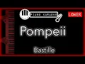 Download Lagu Pompeii (LOWER -3) - Bastille - Piano Karaoke Instrumental (chill out version)