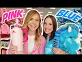 Download Lagu PINK VS BLUE SHOPPING CHALLENGE!