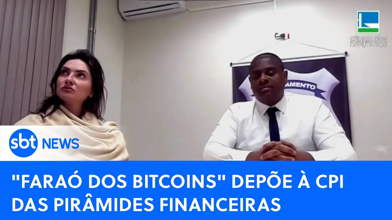 CPI das Pirâmides Financeiras quer quebra de sigilos do "Faraó dos Bitcoins"| #SBTNewsnaTV(13/07/23)