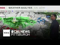 KDKA-TV Weekend Forecast