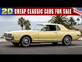 20 Classics UNDER Budget Cheap Classic Cars Sale