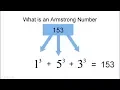 Java Interview Programs Armstrong Number
