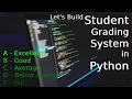 Make a Student Grading System Python Projects GANESHRAWATZ