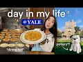Lagu day in my life AT YALE!! i'm backkk 💙 dining hall, campus tour \u0026 tips!