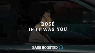 Download Rose - If It Was You [Empty Hall] [Bass Boosted 🎧] MP3