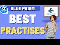 Blue Prism Best Practices 2024 BluePrism Tutorial KT Sessions