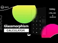 How to make Glassmorphism Calculator Using HTML CSS And JavaScript Glassmorphism Effect uiuxpro