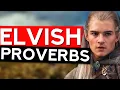Learn Elvish Proverbs In 7 Minutes Sindarin Phrases