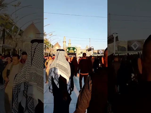 ⁣دعونا لكم ووضعنا امنياتكم عند الإمام الحسين وباب الحوائج العباس عليهما السلام ونسأل الله القبول