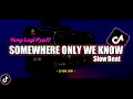 Download Lagu DJ Somewhere Only We Know Slow Beat Remix Viral TikTok Terbaru 2022 Full Bass