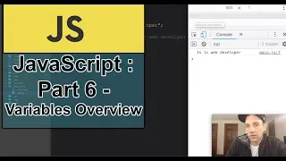 JavaScript Part 6 - Variables Overview