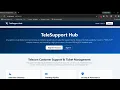 TeleSupport Hub Full Stack Customer Support Ticket Management System Flask AWS MySQL
