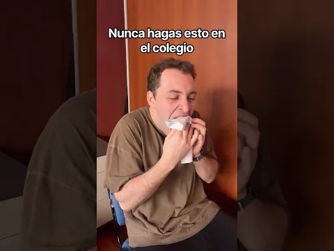 Nunca hagas esto en el colegio 🔥 #youtubeshorts #shorts