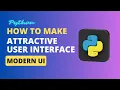 Modern GUI Using Python Tkinter 2023 Programmer Type