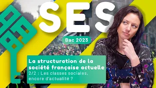 La structuration de la société française SES 2/2 Les classes sociales, encore d’actualité? terminale