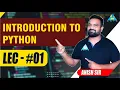 Introduction to Python by Anish Sir