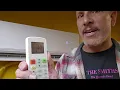 How to optimize a mini-split remote and when to use different modes