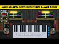 Download Lagu Telolet Basuri Pianika Nada Beethoven Virus 24 Corong Remix