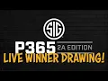 LIVE Sig Sauer P365 2A Edition - Winner Announcement