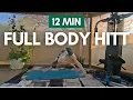12-Min Full Body HIIT Maximum Burn No Equipment Needed